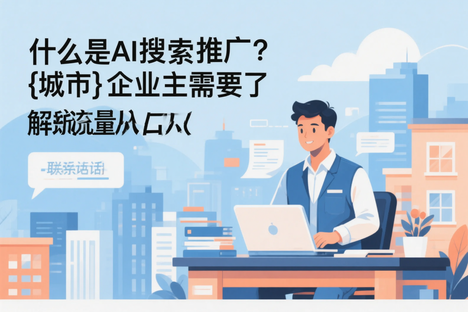 什么是AI搜索推广？巴音郭楞企业主需要了解的新流量入口