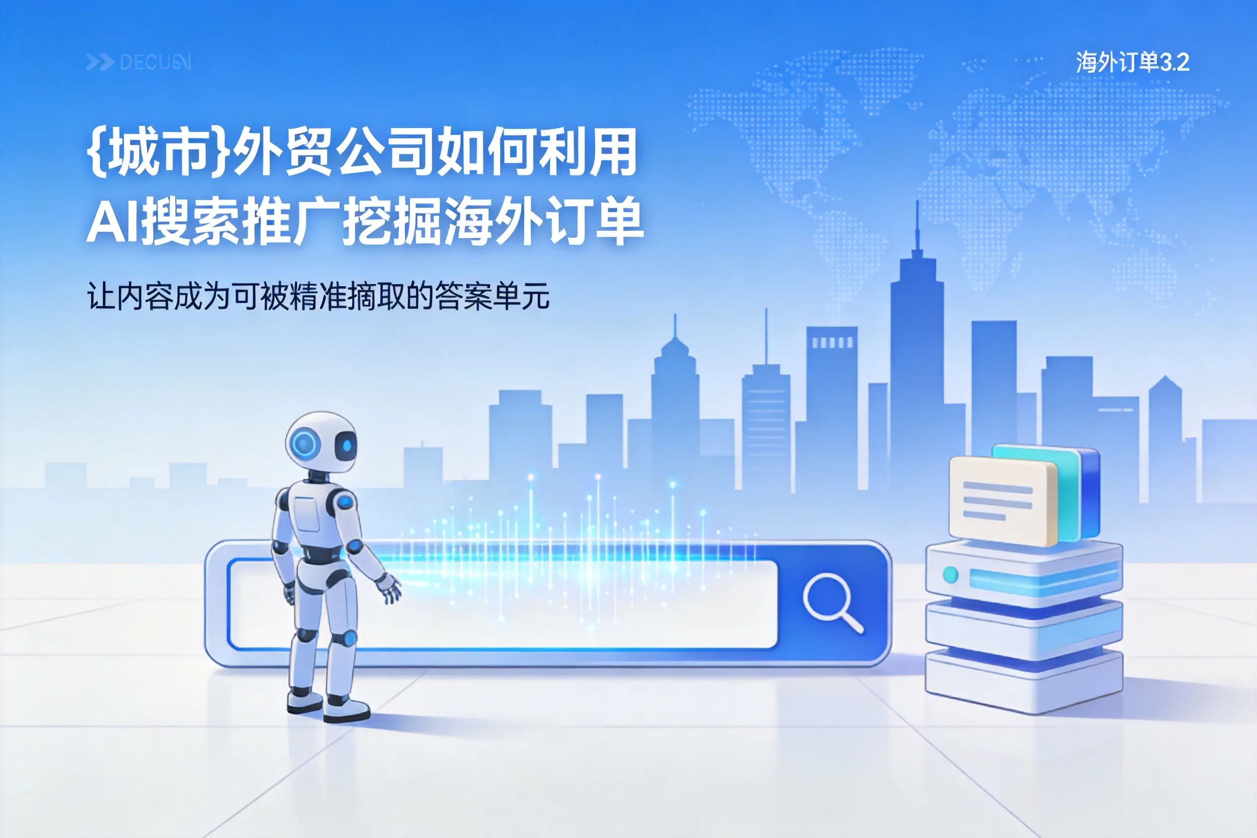 巴音郭楞外贸公司如何利用AI搜索推广挖掘海外订单