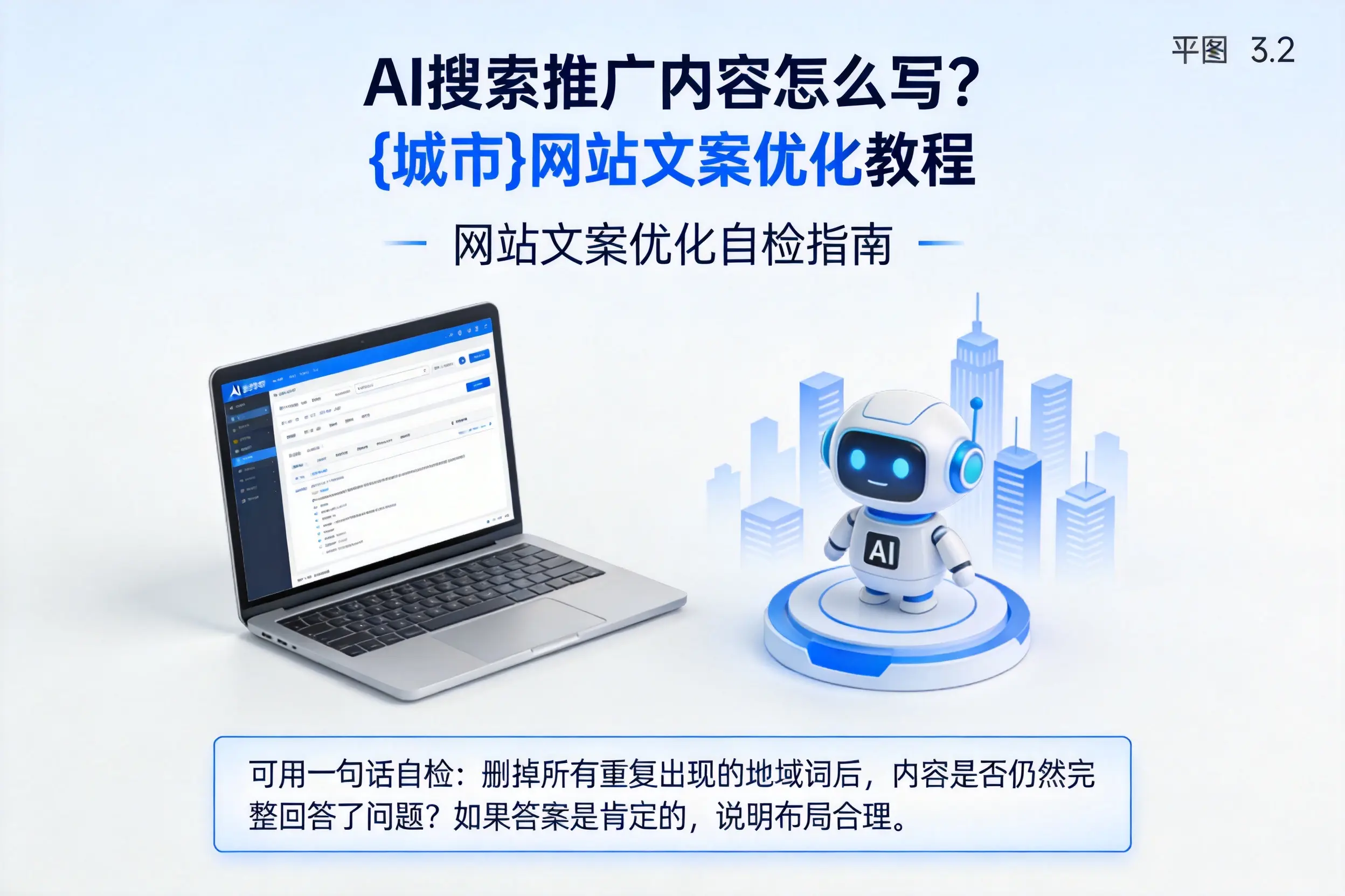 AI搜索推广内容怎么写？巴音郭楞网站文案优化教程