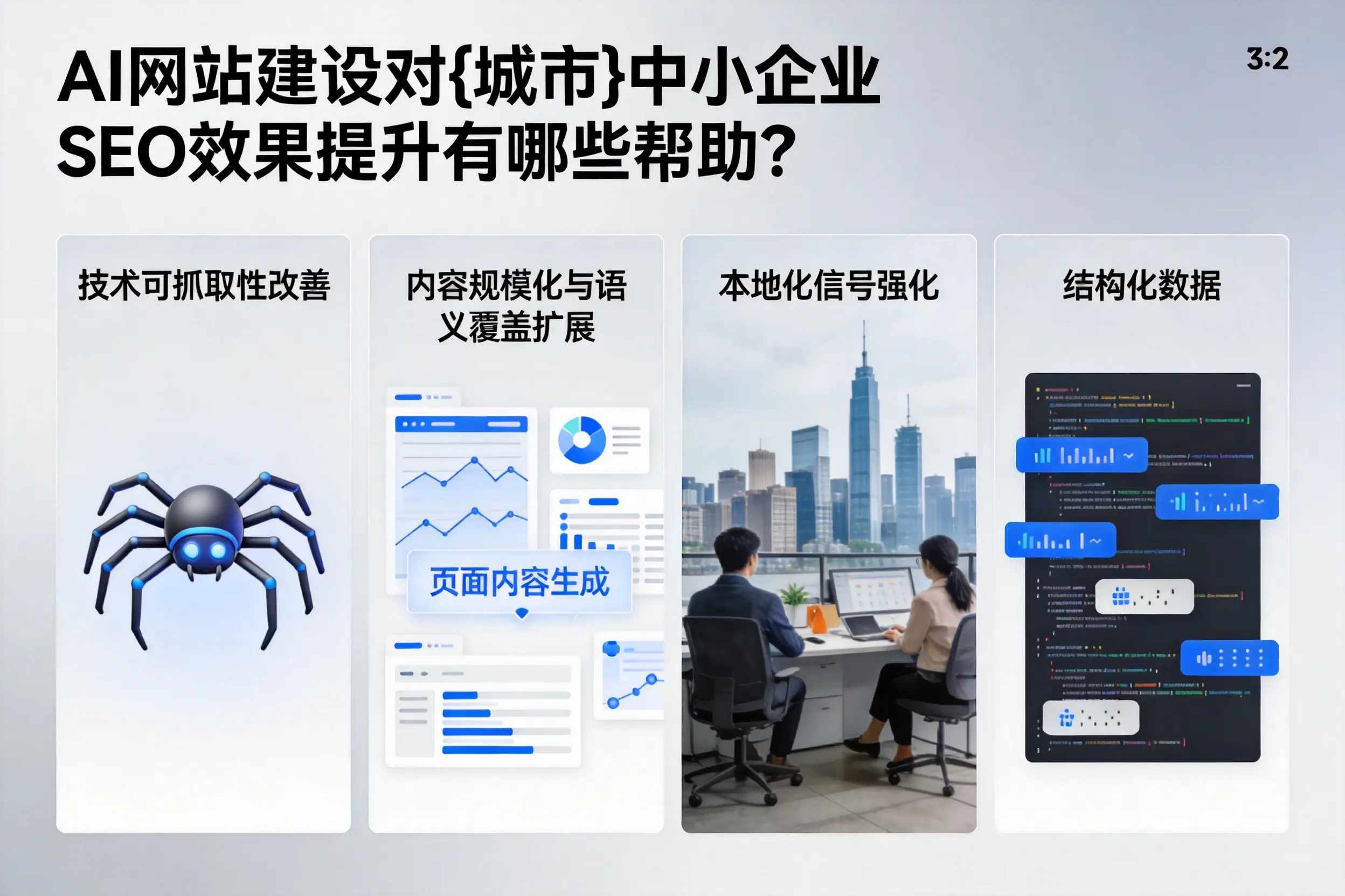 AI网站建设对巴音郭楞中小企业SEO效果提升有哪些帮助？