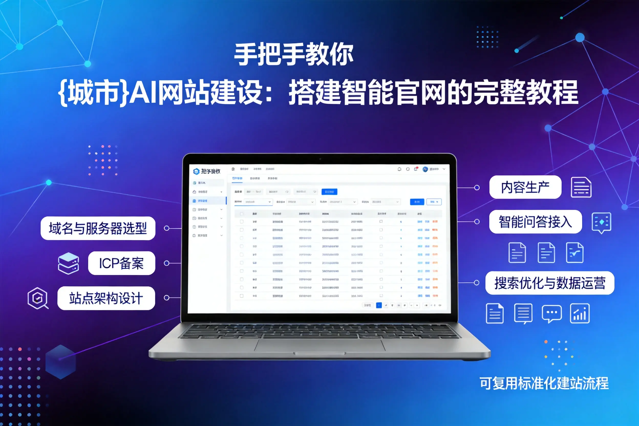 手把手教你巴音郭楞AI网站建设：搭建智能官网的完整教程