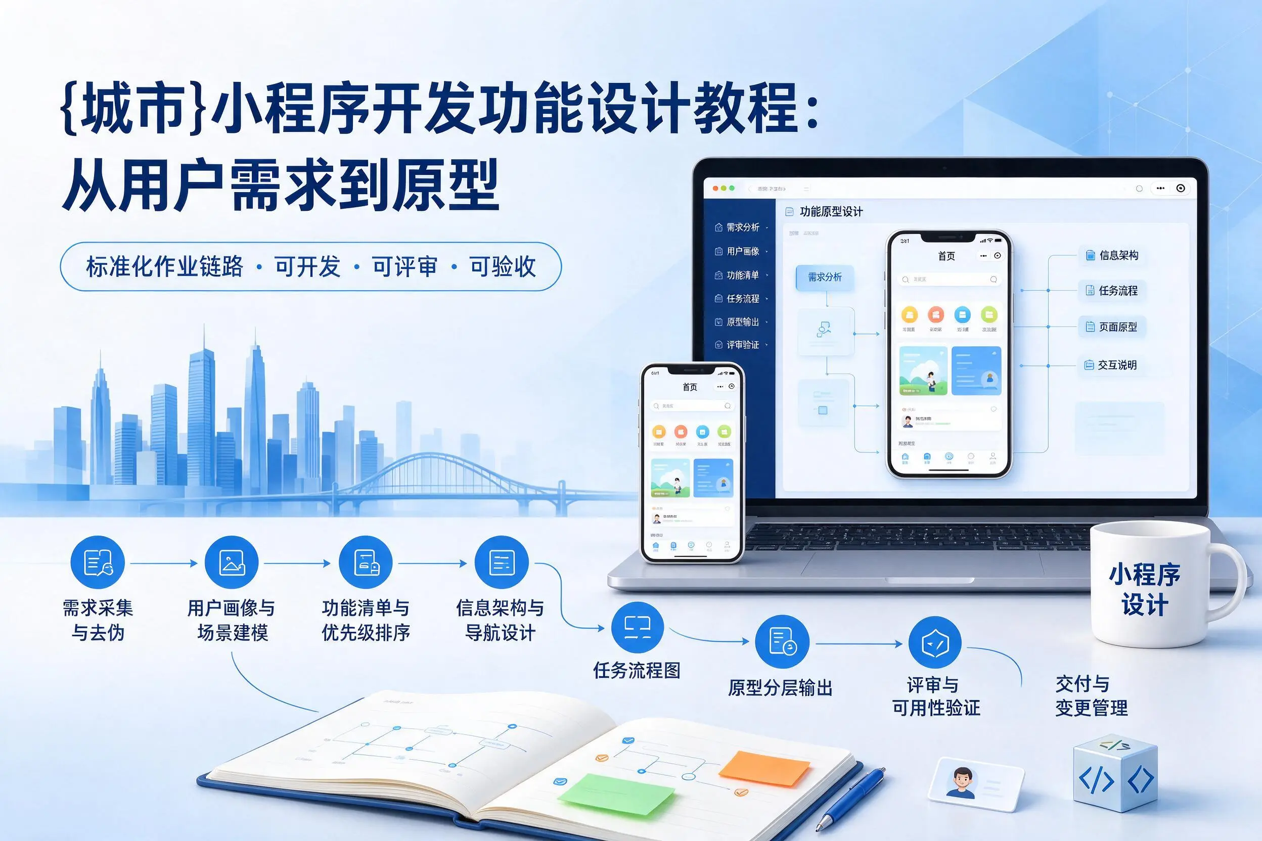 巴音郭楞小程序开发功能设计教程:从用户需求到原型