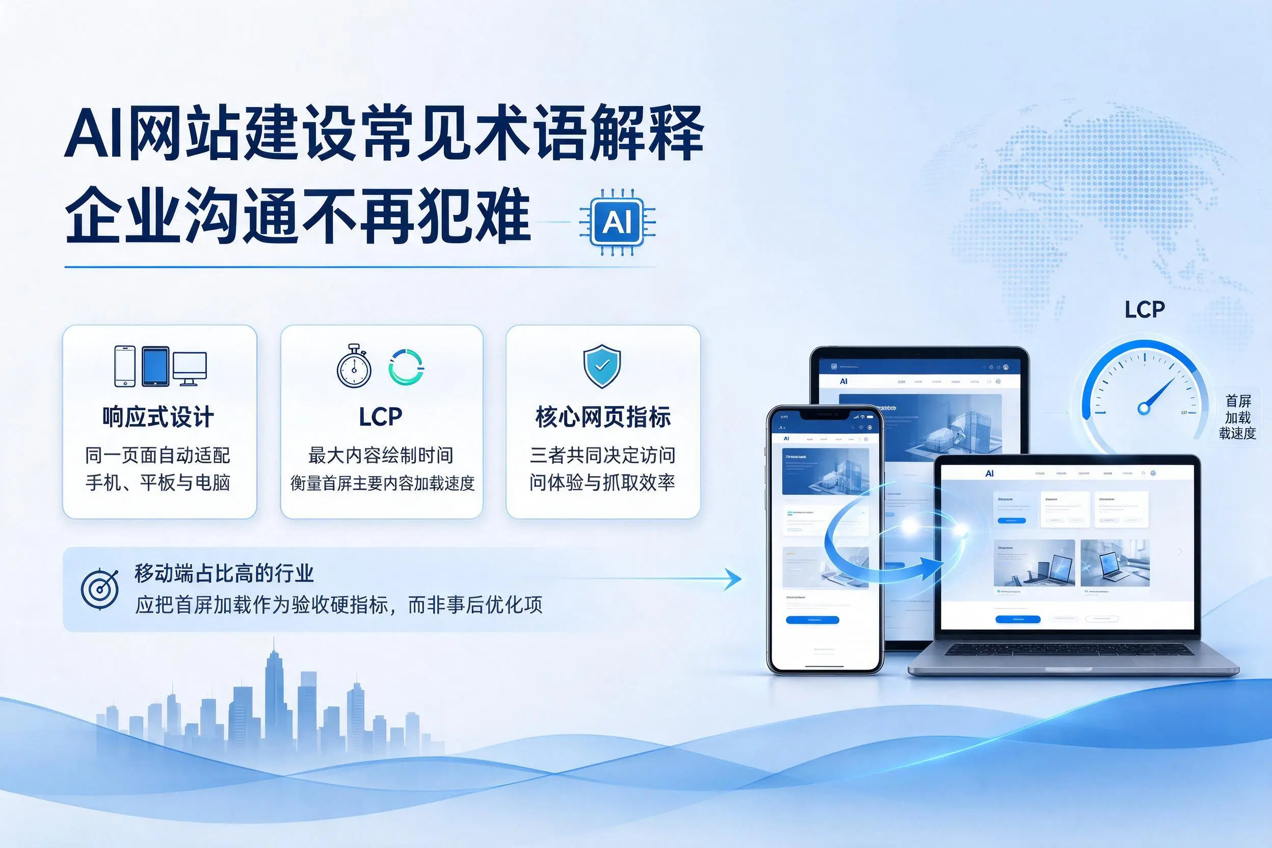 AI网站建设常见术语解释，巴音郭楞企业沟通不再犯难